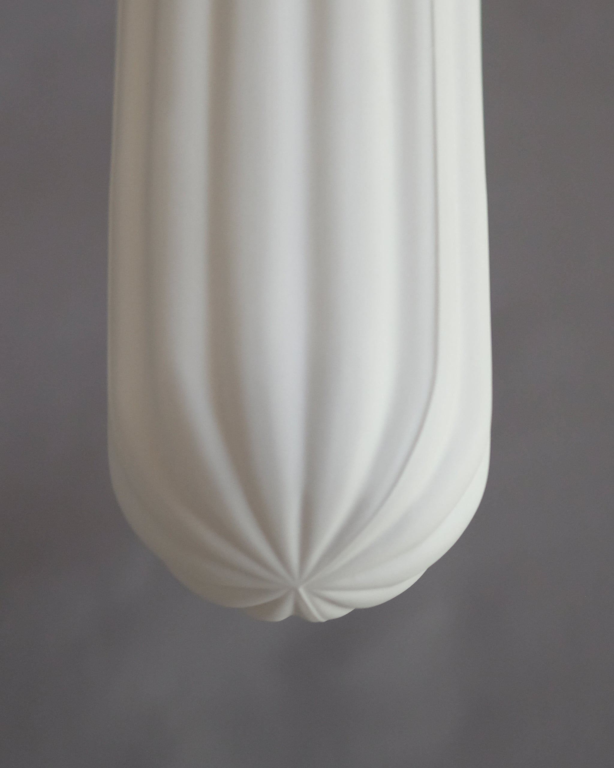 Porcelain Pendant - Draped Slim
