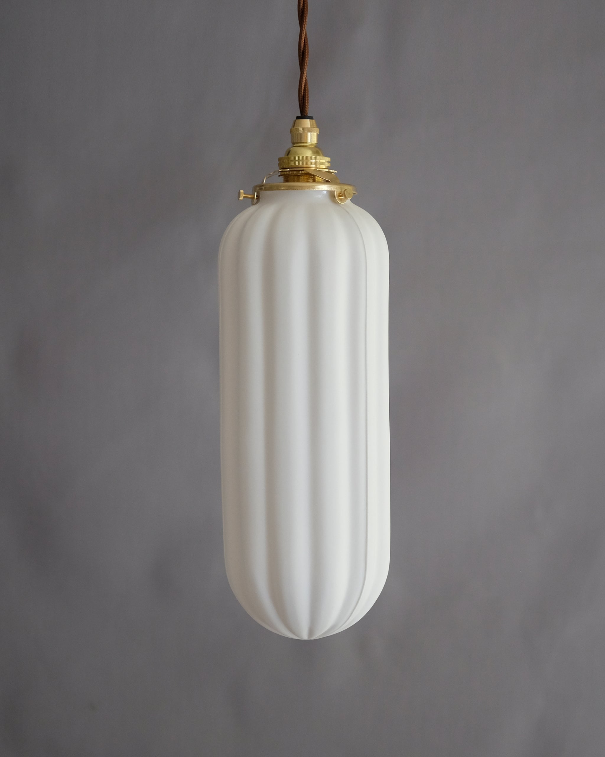 Porcelain Pendant - Draped Slim