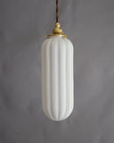 Porcelain Pendant - Draped Slim