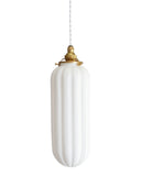 Porcelain Pendant - Draped Slim