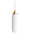 Porcelain Pendant - Draped Slim