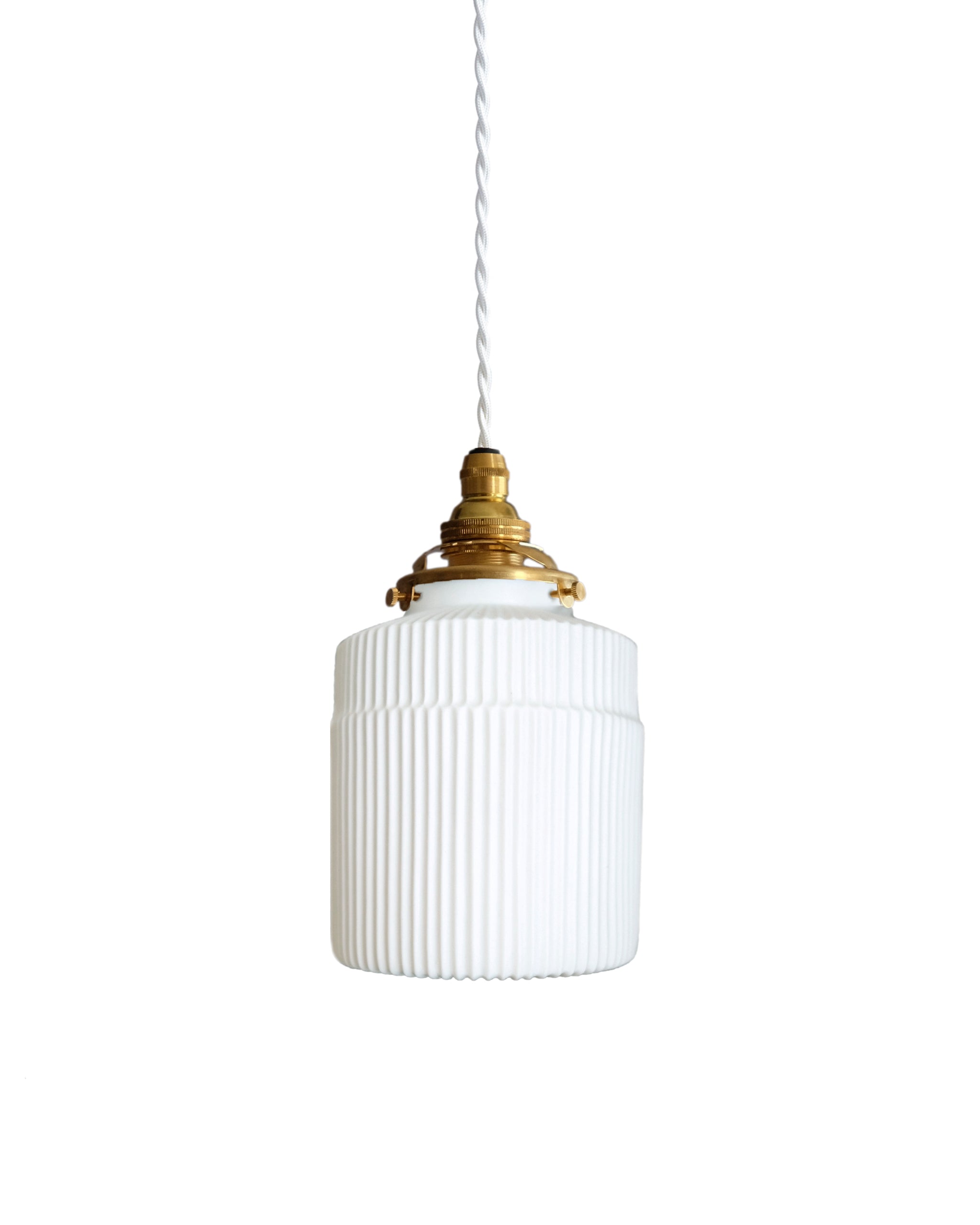 Porcelain Pendant - Stepped Bottle