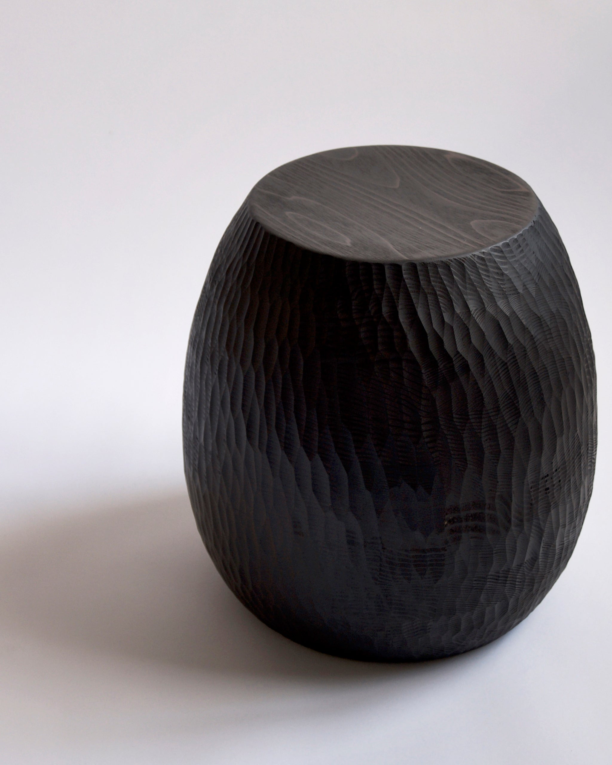 Wavok Stool - Black Japanese Cedar (OUT OF STOCK) – Nalata Nalata