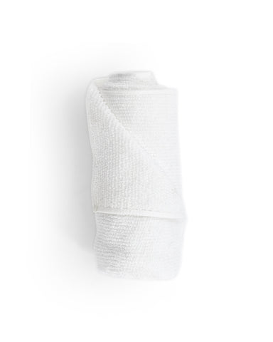 Horizontal Ridge and Pile Towels- White - Hand Towel