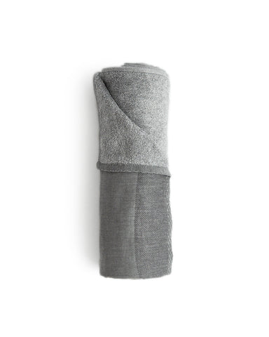 Zen Charcoal Towels - Light Gray - Hand Towel