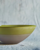 Glass Bowl - Yellow and Pink