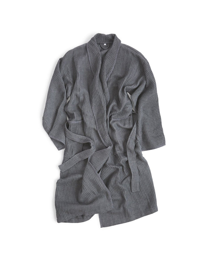 Air Waffle Bathrobe - Grey (OUT OF STOCK)