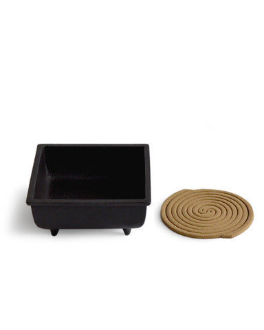 Cast Iron Mosquito Coil Incense Burner