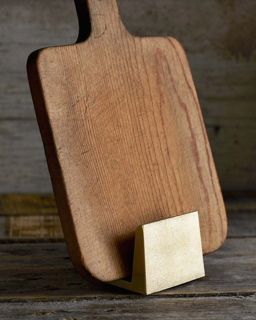 Brass Chopping Board Holder (OUT OF STOCK)