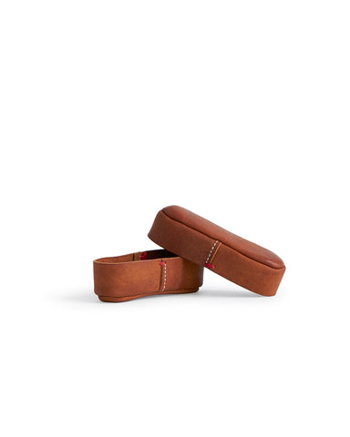 Oval Leather Case