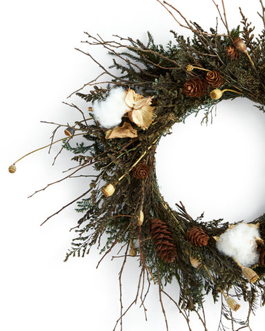 How to Make a Wreath Out of Real Pine Branches - Live Like You Are Rich