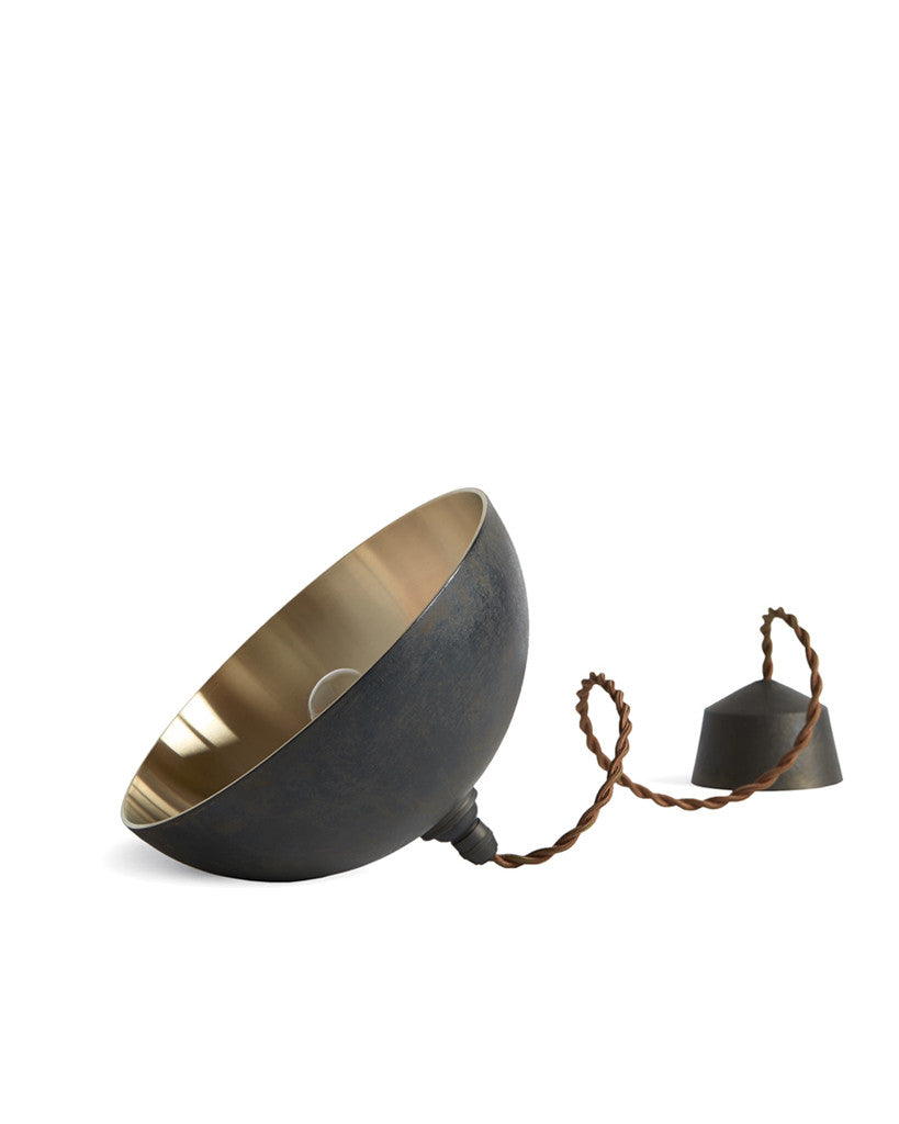 Kuro-Mura Hemisphere Pendant Lamp