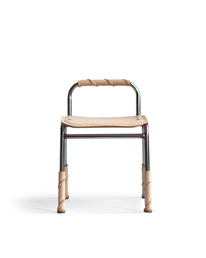 Hender Scheme Leather Toddler Chair for Nalata Nalata front view