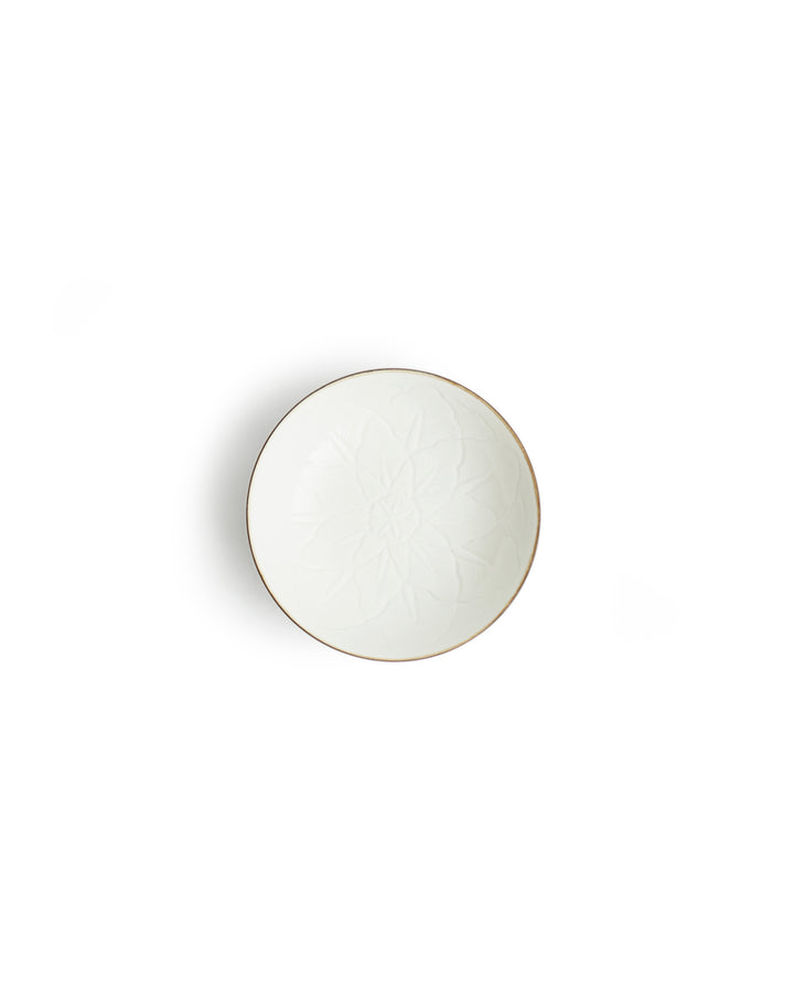 Carved Flower Dish - Small