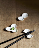 Porcelain Chopstick Rests - Futaba