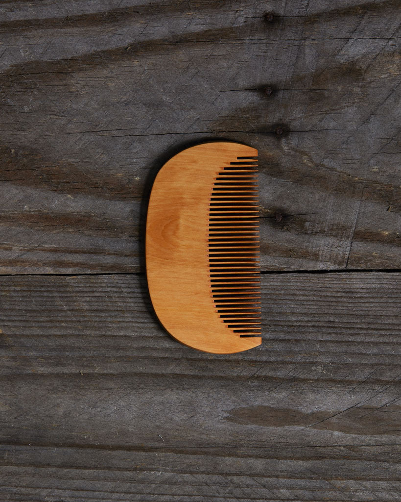 Half-Moon Boxwood Comb