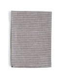 Linen Kitchen Cloth - Natural with White Stripes