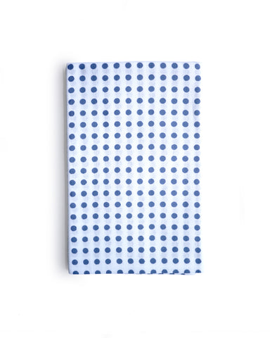 Tenugui Cloth - White Blue Dot