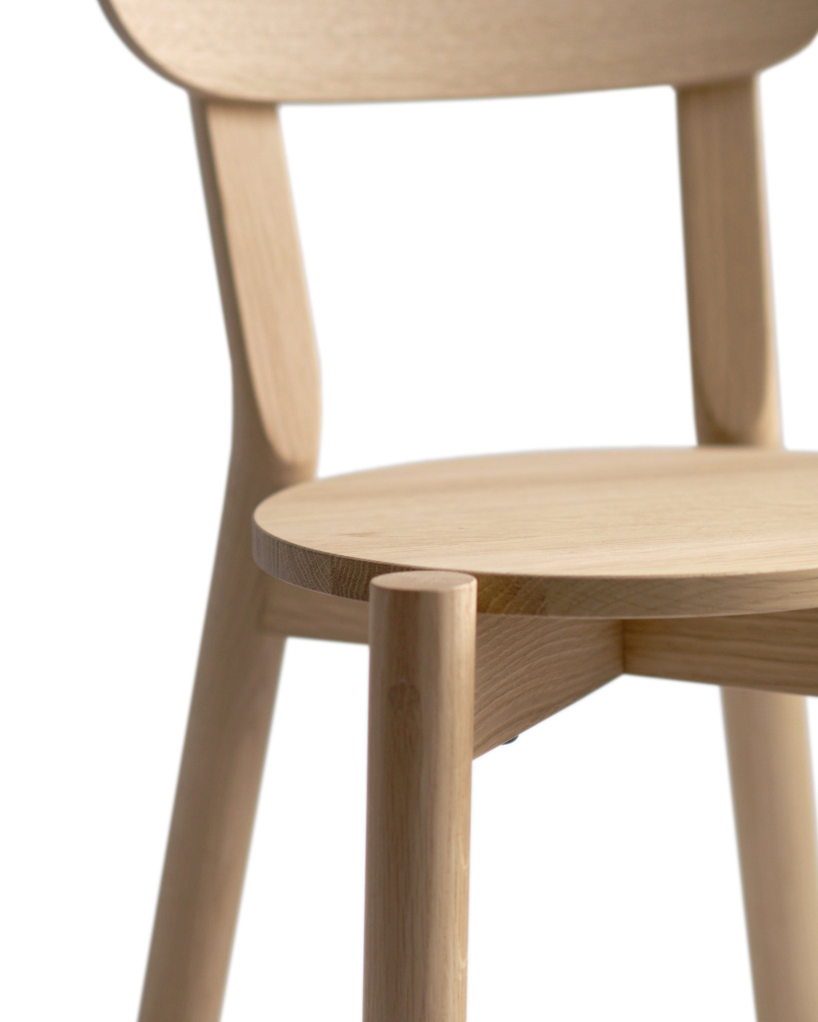 Detailed image of the castor kids chair.