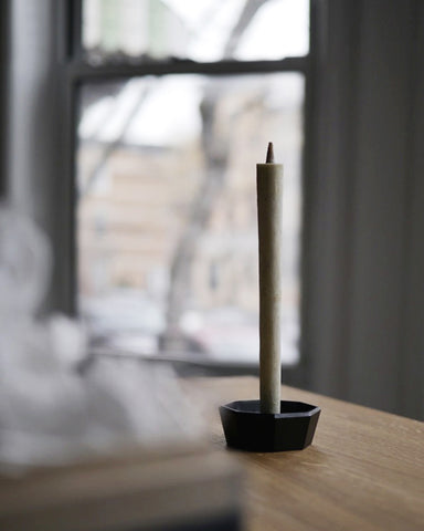 Facet Candle Stand