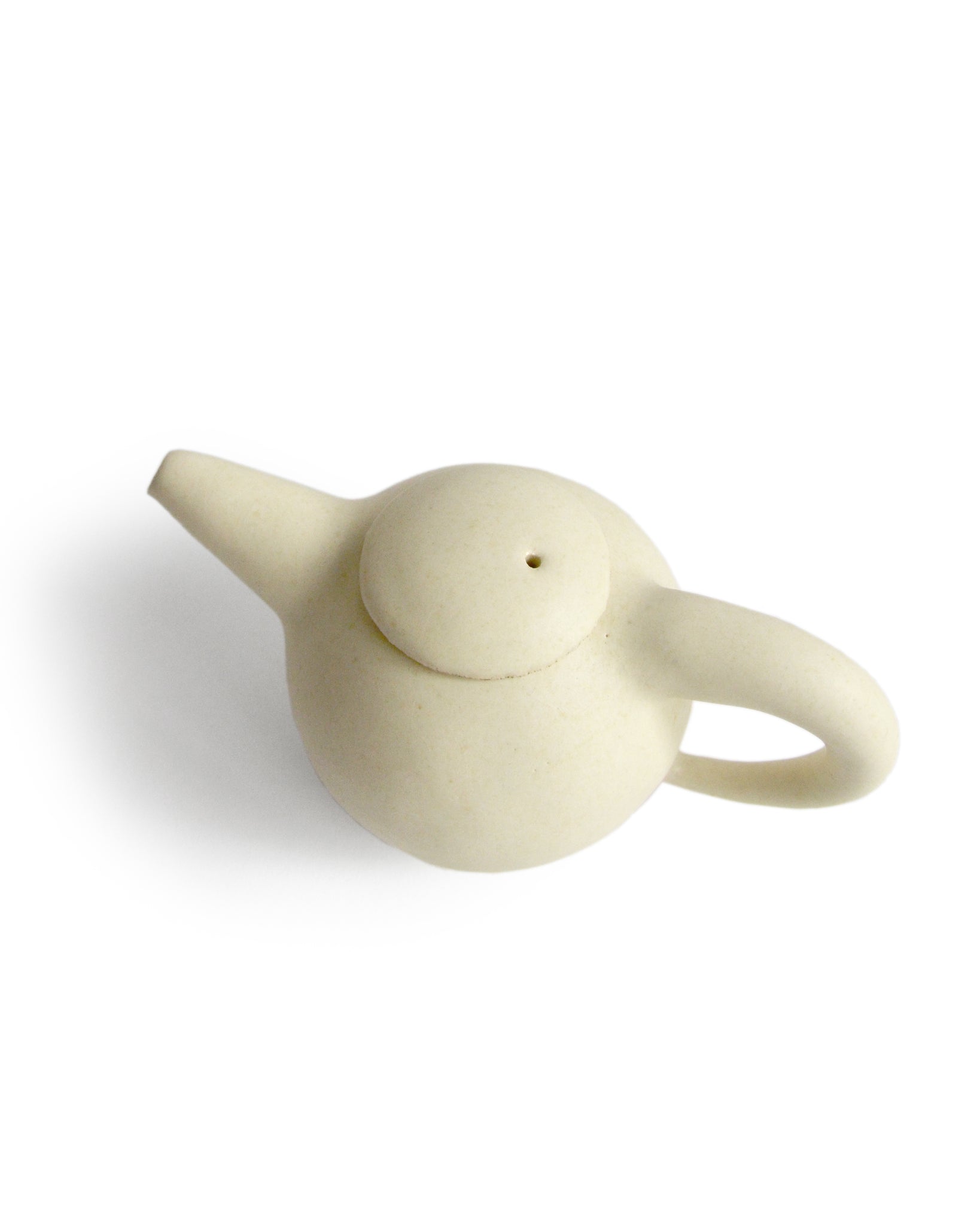 Beige Teapot Large by Keisuke Iwata