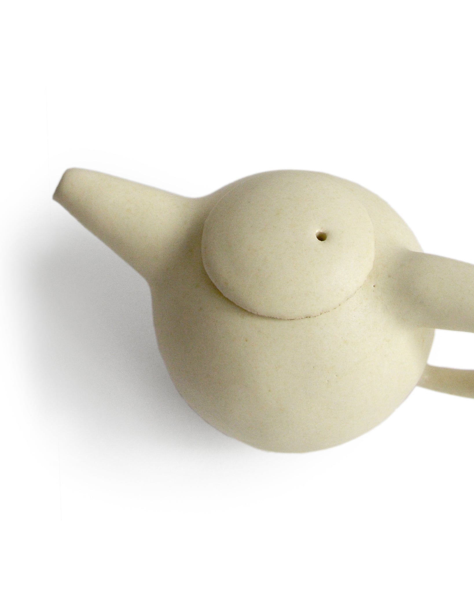 Beige Teapot Large by Keisuke Iwata