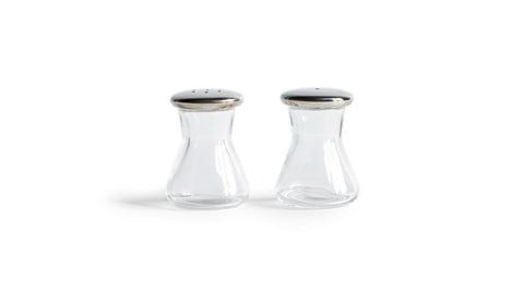 Glass Salt and Pepper Shakers