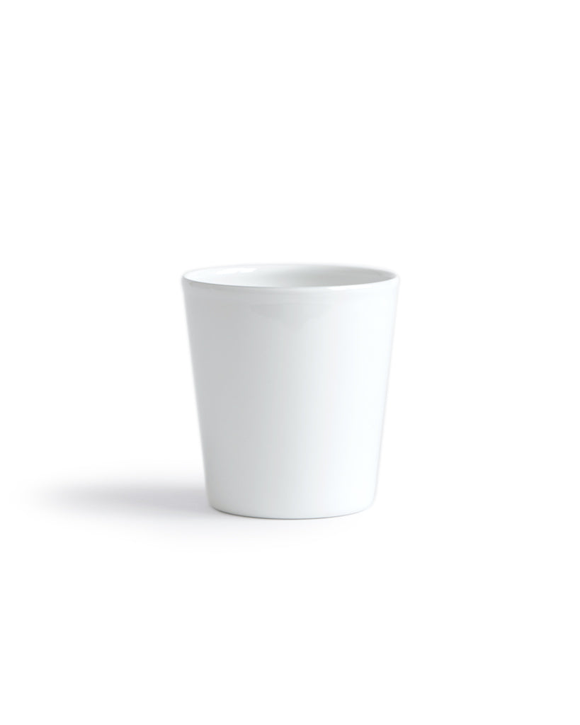 White Kaico Enamel Cup