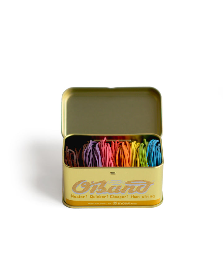 O'Band Classic Gold Tin Rubber Bands