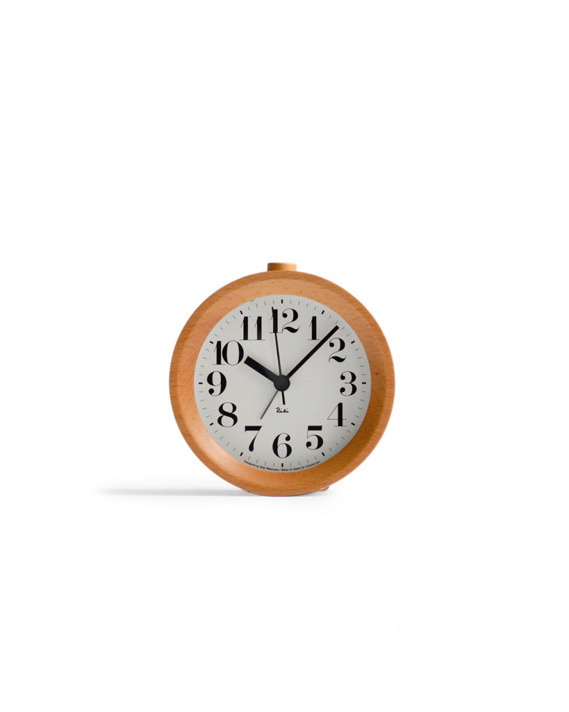 Riki Alarm Clock - Wood