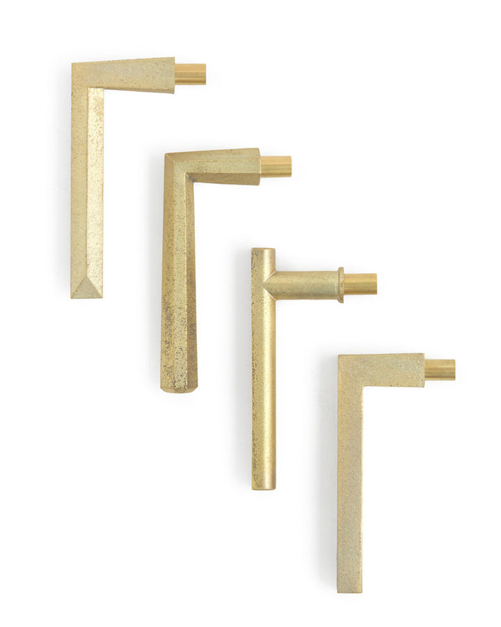 Door Handle and Mortise - 'Curved' Lever