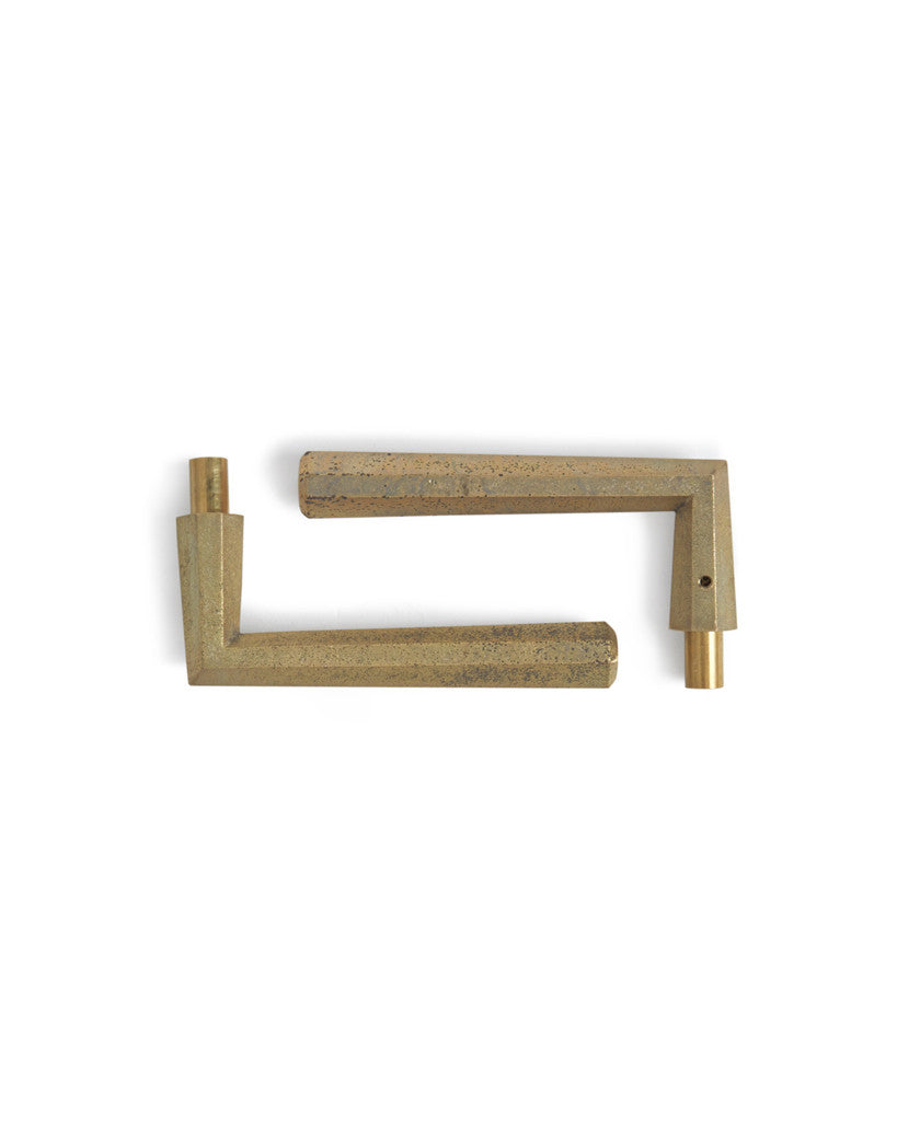Door Handle and Mortise - 'Hexagon' Lever