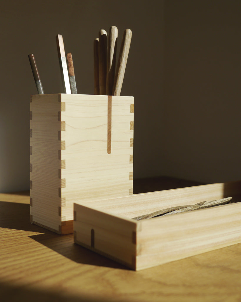 Hinoki Box - Tall