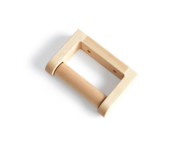 Wood Toilet Roll Holder - Maple