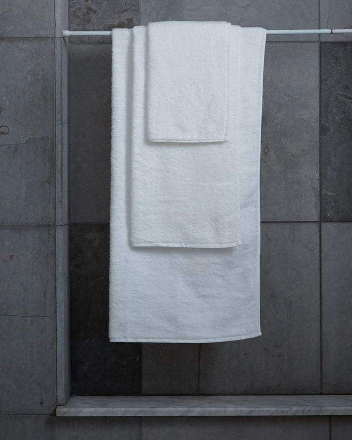 Marshmallow Towels - White