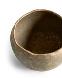Detailed view looking into the Gold Chawan II from a top view.