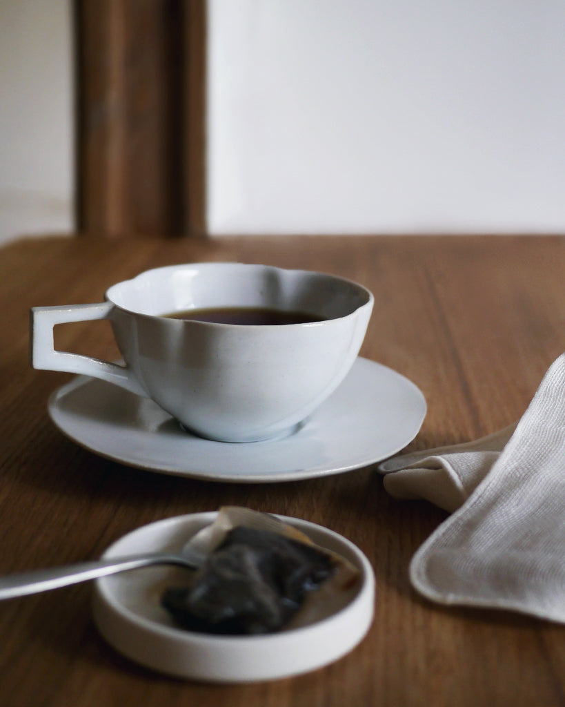 Flower Teacup and Saucer (OUT OF STOCK)
