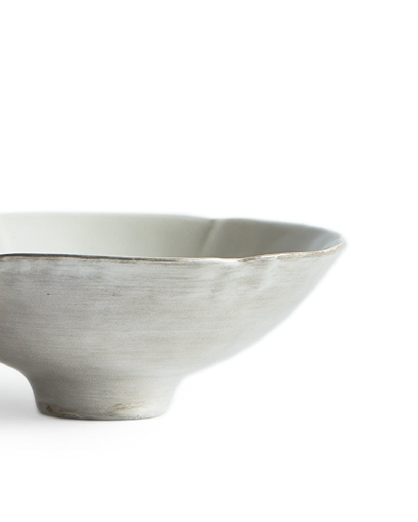 Silver Petal Bowl