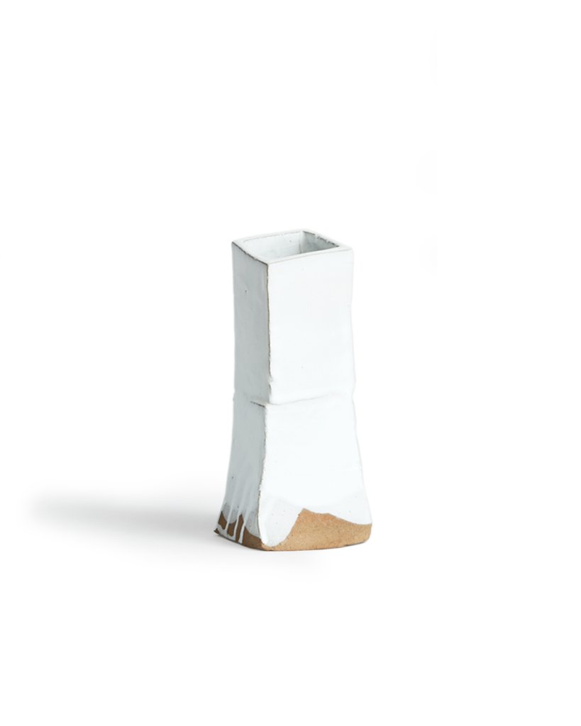 White Twist Vase (OUT OF STOCK)