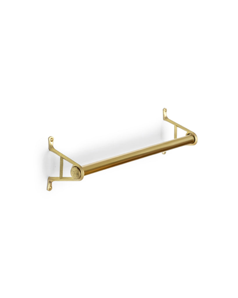Matureware by Futagami Brass Pipe Bracket Set Small Two toilet roll bar