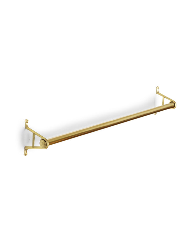 Matureware by Futagami Brass Pipe Bracket Set Small Towel Bar