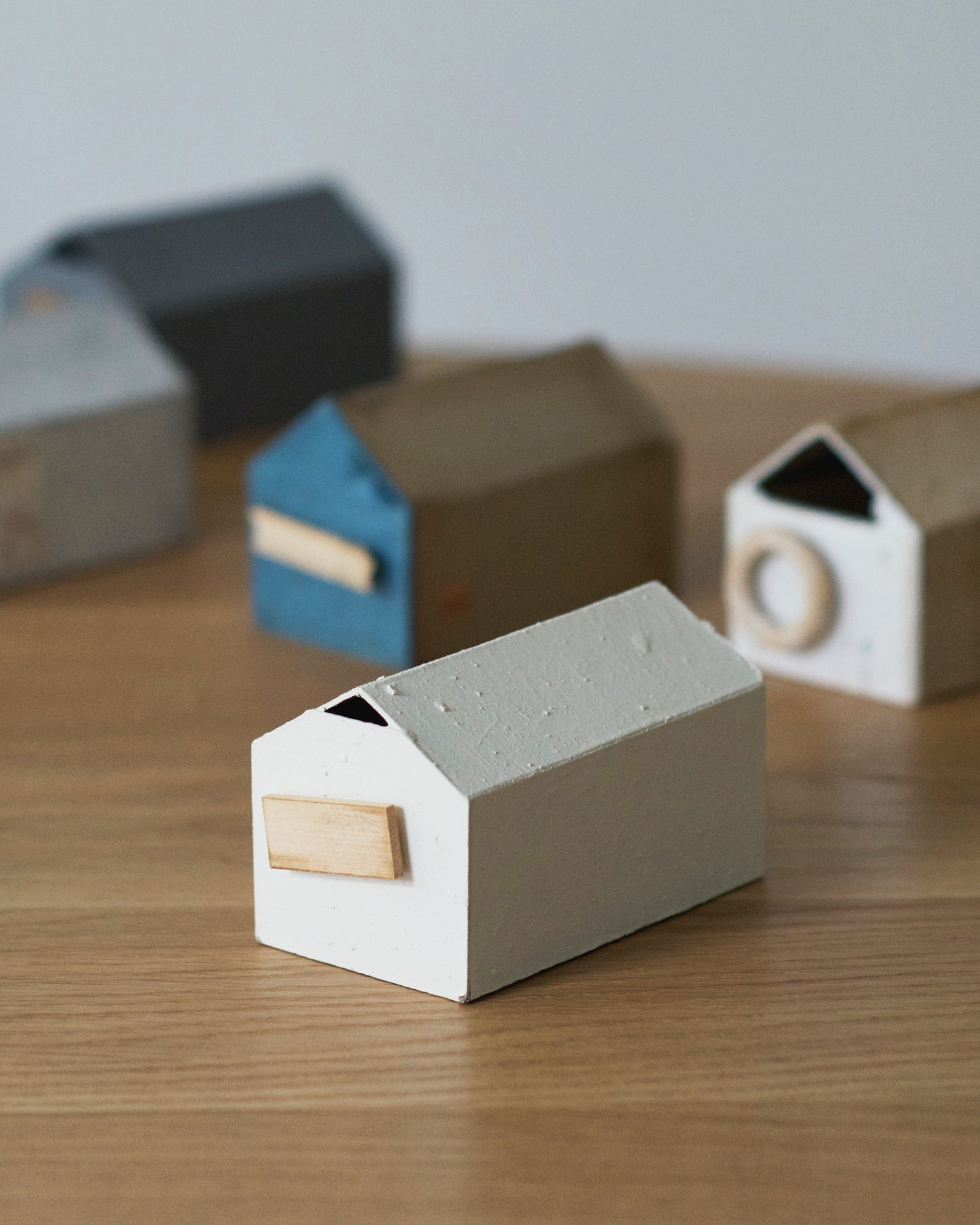 Painted House with Magnetic Object - #6 (2021) (OUT OF STOCK)