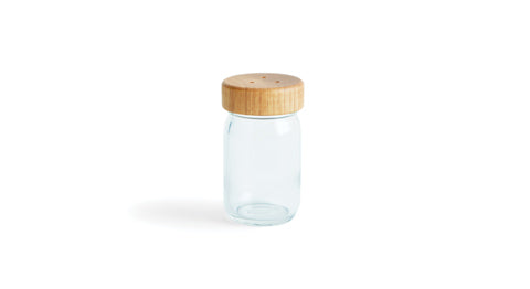 Wood Lid Salt Shaker