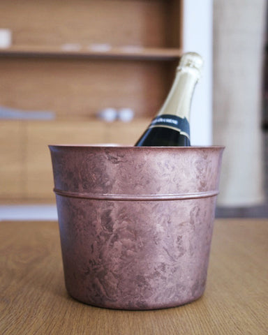 Ice Pail Wine Cooler - Pink Copper