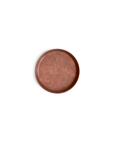 Oxidized Copper Dish - Pink
