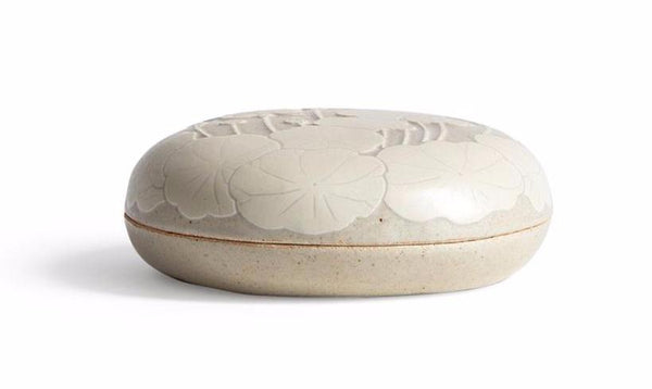 Sgraffito Large Oval Container (OUT OF STOCK)