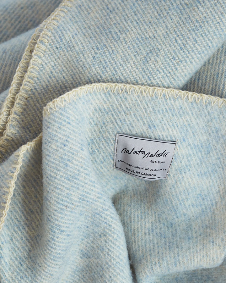 Wool Queen Blanket - "Afternoon"