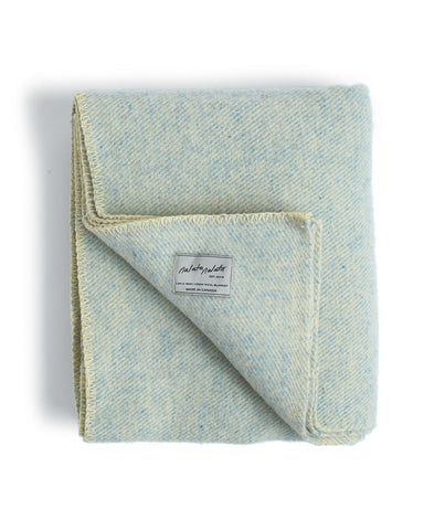 Wool Throw Blanket - "Afternoon" (OUT OF STOCK)