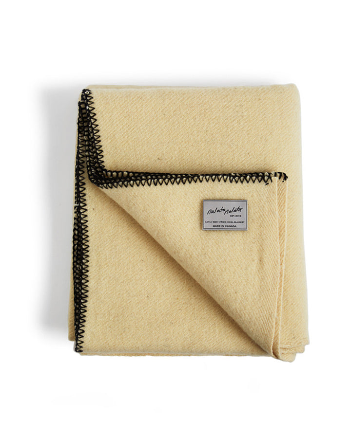 Wool Throw Blanket - "Morning" (OUT OF STOCK)