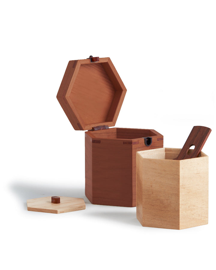 Tea Case - Pear Wood (OUT OF STOCK)